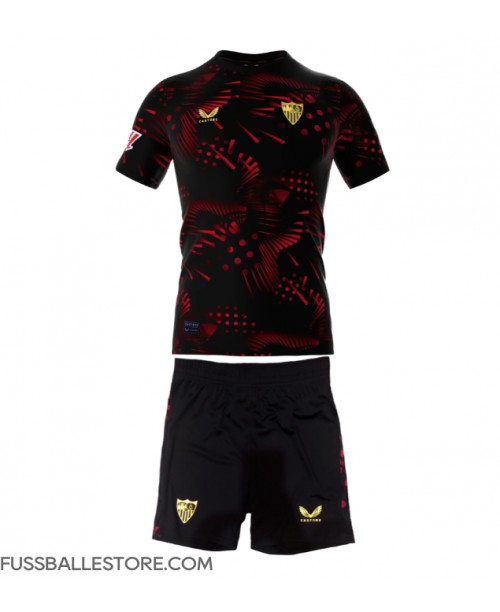 Günstige Sevilla 3rd trikot Kinder 2024-25 Kurzarm (+ Kurze Hosen)